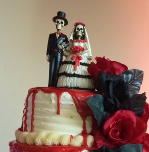 Skeleton Wedding Cake