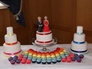 Troy NY Wedding cupcakes