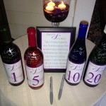 wine bottle guestbook in altamont ny