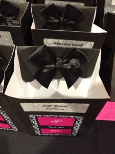 Candy Bag Place Cards - Albany NY DJ Wedding Idea