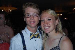 Awesome Bow Tie at Century House Latham NY - Coxsackie 2013 Prom Arrival Pictures
