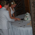 Wedding Cake Cutting Pictures