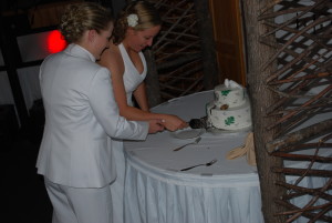 Wedding Cake Cutting Pictures