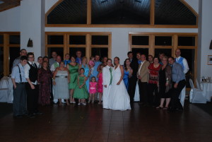 Lodge on Echo Lake Wedding Group DJ Two Brides