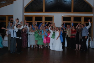 Lodge on Echo Lake Wedding Group Pictures