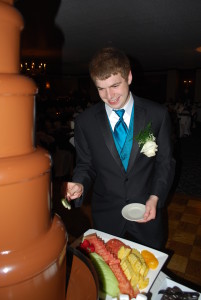 Prom Chocolate Dipping Station