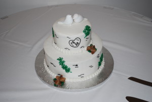 Wedding Cake Cutting Pictures