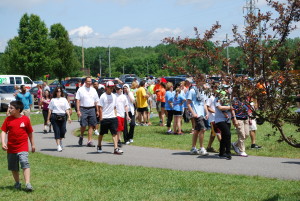 sports event DJ walk 8