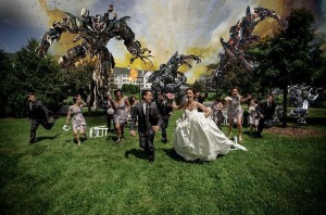 Alien Invasion Wedding