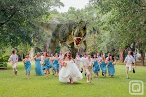 T-Rex Wedding