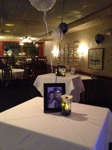 photo centerpiece dj idea table table flower