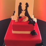 Hockey Wedding Theme Cake