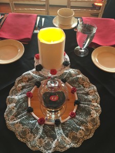 Hockey Wedding Centerpiece 2