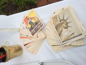 Postcard Wedding Guest Book Idea