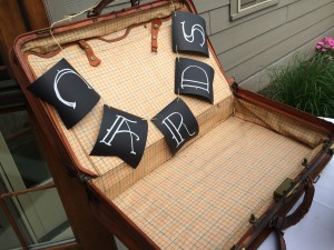Suitcase Card Holder