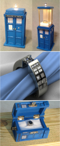 Doctor Who Tardis Engagement Ring