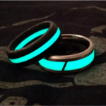 "Glow in the Dark" Wedding Rings