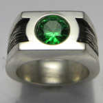 Green Lantern Engagement Ring