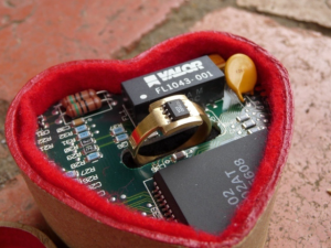 Microchip Engagement Ring