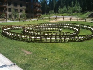 spiral wedding ceremony dj dress up