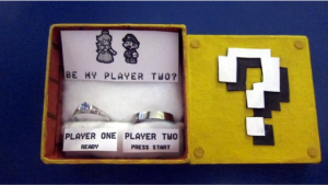 Super Mario Engagement Ring