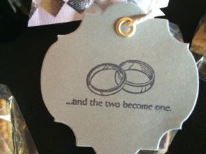Wedding Favor Mixed Drink Kit Label Idea