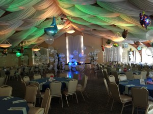 Under The Sea Party Theme Dance Floor