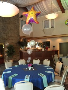 Under The Sea table decoration
