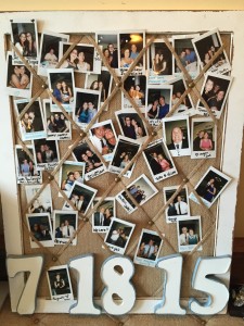 Finished picture display