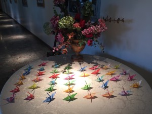 Wedding Origami Place Cards Saratoga Springs NY DJ Pictures