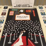 Seating Placecards for Broadway Theme Wedding Sign