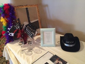 Wedding Selfie Station Display