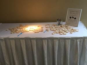 Puzzle Piece Wedding Guest Book