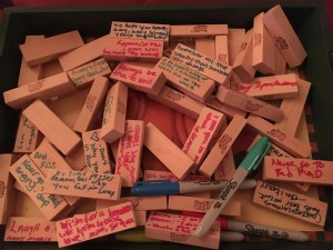 Jenga Guestbook - wedding DJ tip in Albany NY