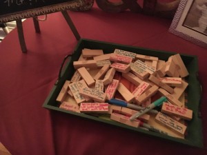 Jenga Guestbook - wedding DJ tip in Albany NY