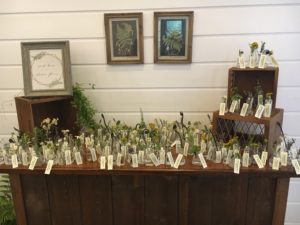 Tiny Flower Pot Place Cards at your wedding